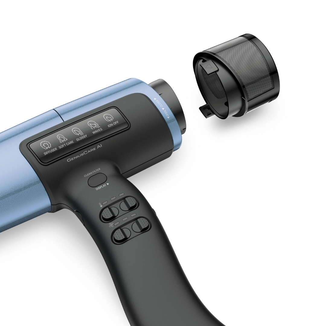 Plaukų džiovintuvas VALERA 501.50 GA PB mėlynas GeniusCare AI - Image 5