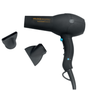 Diva Veloce 3800 Pro Hair Dryer plaukų džiovintuvas Black