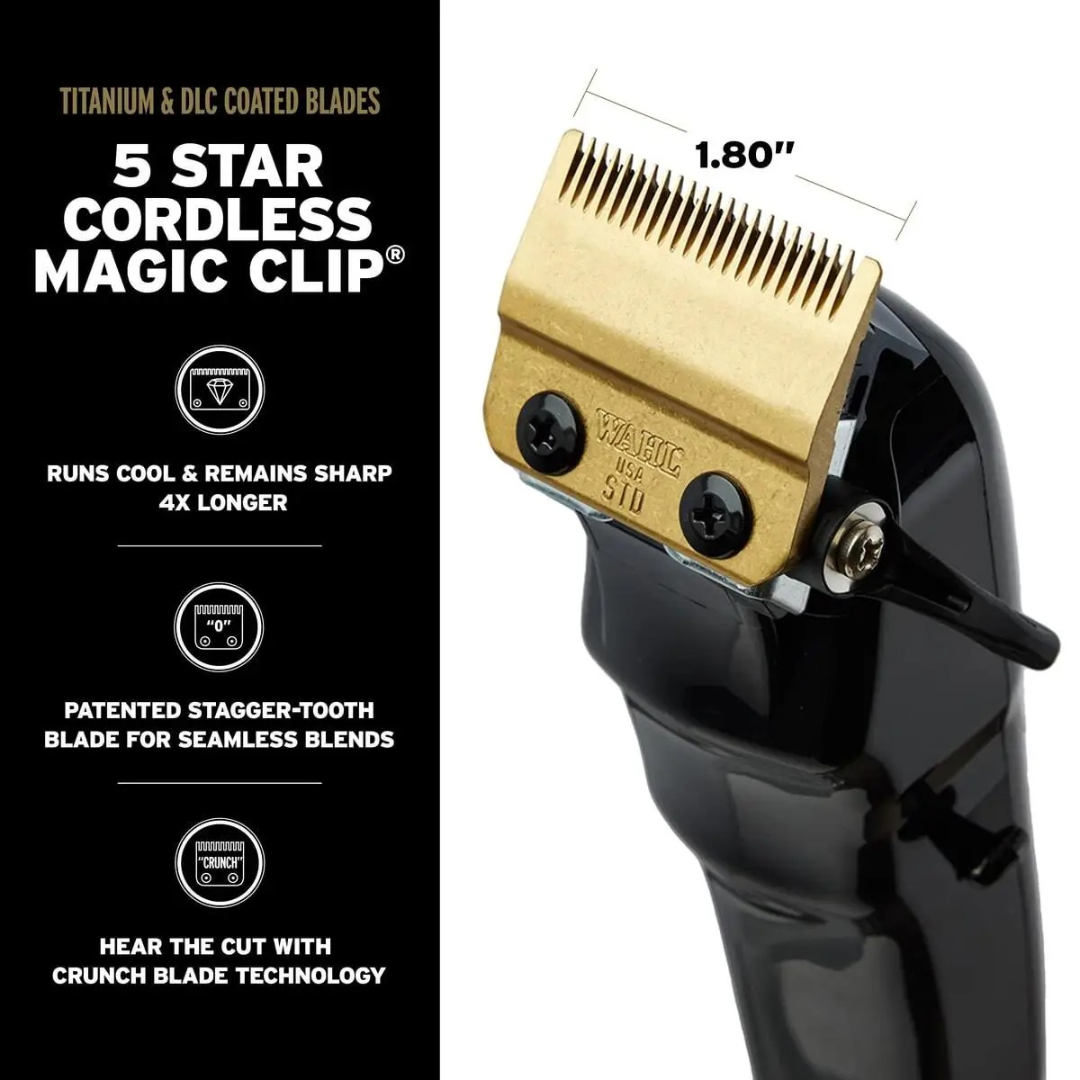 Plaukų kirpimo mašinėlių komplektas WAHL 3025726 Cordless Barber Combo - Image 11