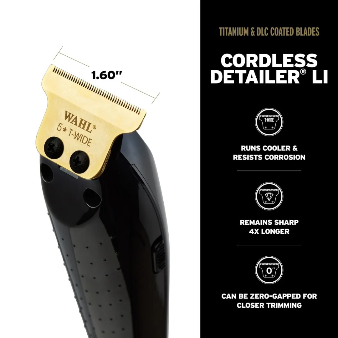 Plaukų kirpimo mašinėlių komplektas WAHL 3025726 Cordless Barber Combo - Image 12