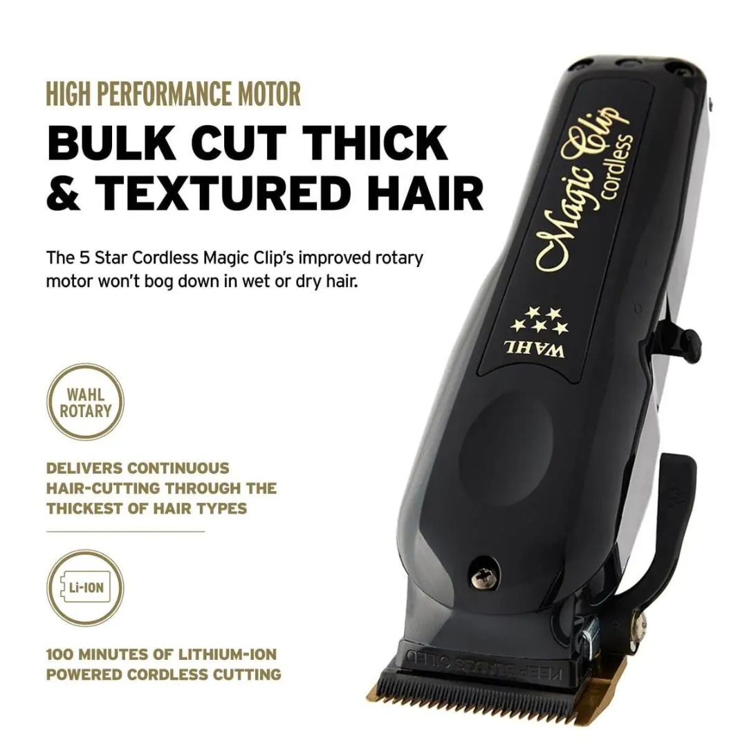 Plaukų kirpimo mašinėlių komplektas WAHL 3025726 Cordless Barber Combo - Image 13