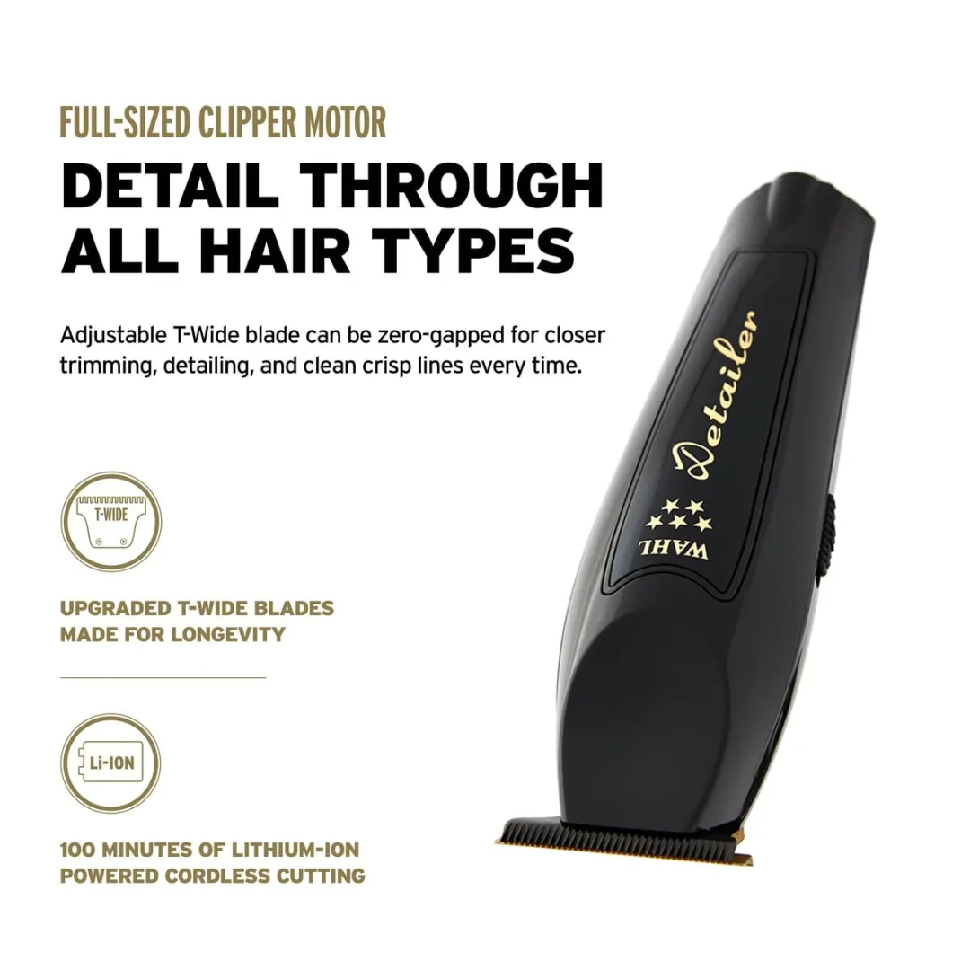 Plaukų kirpimo mašinėlių komplektas WAHL 3025726 Cordless Barber Combo - Image 2